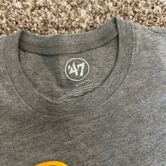 47 Gray Oakland A's Short Sleeve Tee - Picture 3 of 4